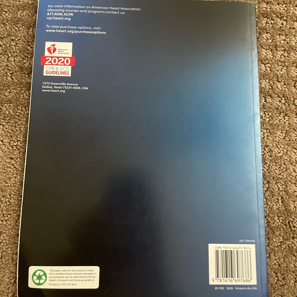 BLS Basic Life Support Textbook - Picture 2 of 2
